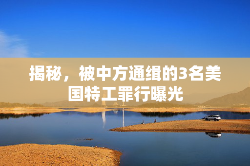 揭秘，被中方通缉的3名美国特工罪行曝光