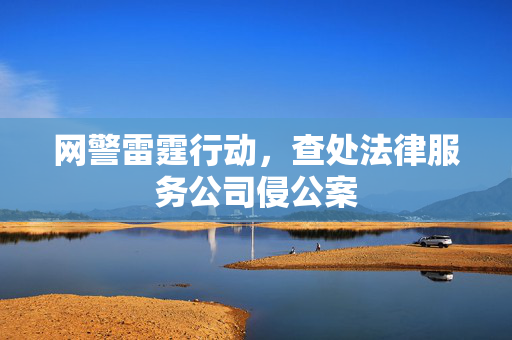 网警雷霆行动，查处法律服务公司侵公案