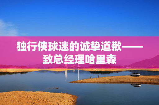 独行侠球迷的诚挚道歉——致总经理哈里森