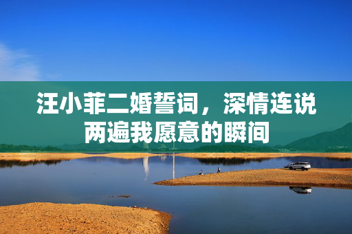 汪小菲二婚誓词，深情连说两遍我愿意的瞬间