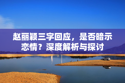 赵丽颖三字回应，是否暗示恋情？深度解析与探讨