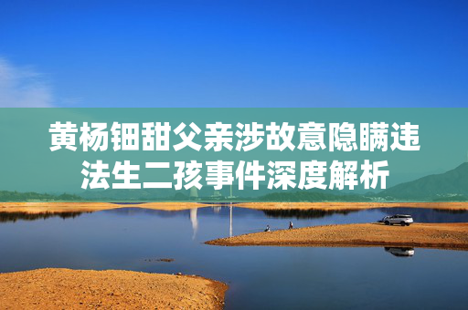 黄杨钿甜父亲涉故意隐瞒违法生二孩事件深度解析