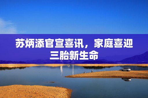 苏炳添官宣喜讯，家庭喜迎三胎新生命