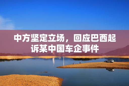 中方坚定立场，回应巴西起诉某中国车企事件