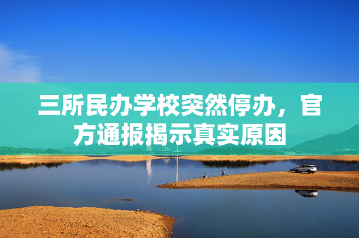 三所民办学校突然停办，官方通报揭示真实原因