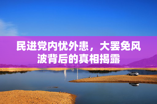 民进党内忧外患，大罢免风波背后的真相揭露