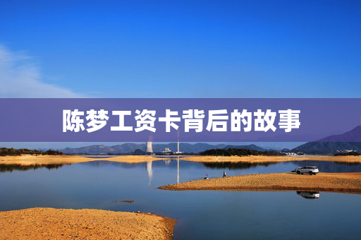 陈梦工资卡背后的故事