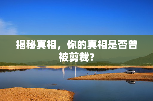 揭秘真相，你的真相是否曾被剪裁？