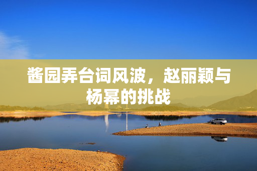 酱园弄台词风波，赵丽颖与杨幂的挑战