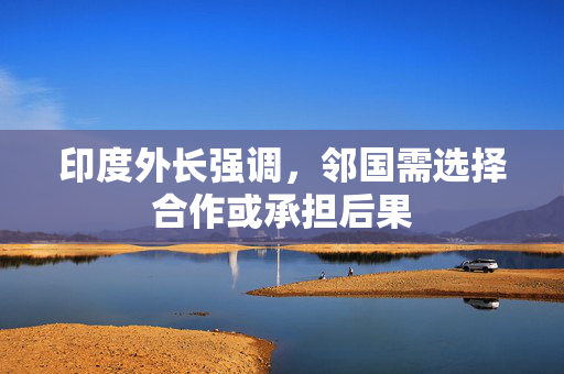印度外长强调，邻国需选择合作或承担后果