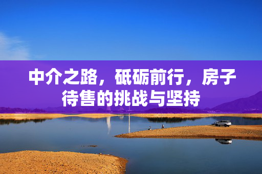 中介之路，砥砺前行，房子待售的挑战与坚持