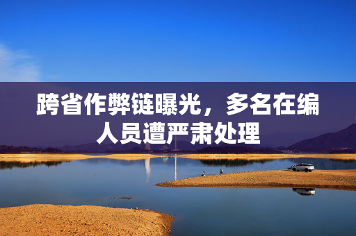 跨省作弊链曝光，多名在编人员遭严肃处理