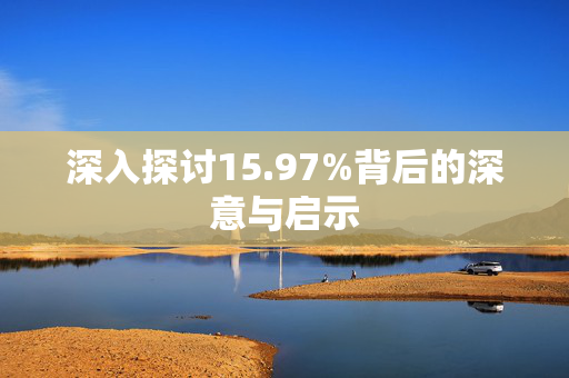 深入探讨15.97%背后的深意与启示