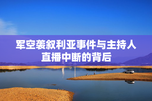 军空袭叙利亚事件与主持人直播中断的背后