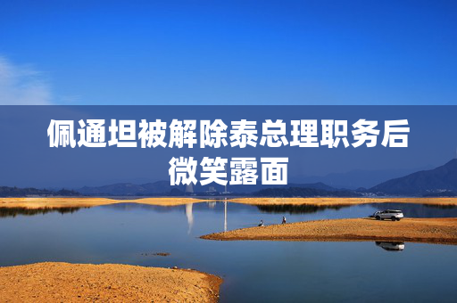 佩通坦被解除泰总理职务后微笑露面