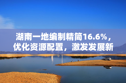 湖南一地编制精简16.6%，优化资源配置，激发发展新活力