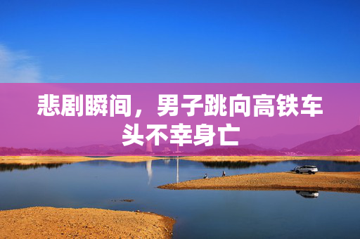 悲剧瞬间，男子跳向高铁车头不幸身亡