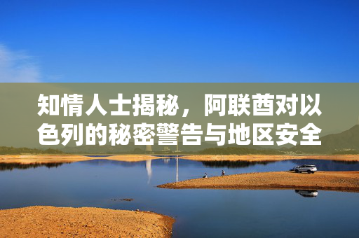 知情人士揭秘，阿联酋对以色列的秘密警告与地区安全新动向