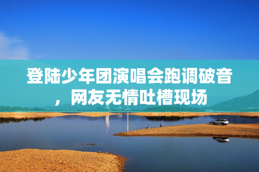 登陆少年团演唱会跑调破音，网友无情吐槽现场